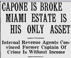 Miami News Headline on December 22nd, 1938