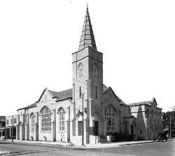 Trinity Methodist Episcopal Church in 1924
