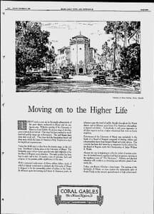 University of Miami Opens in 1926