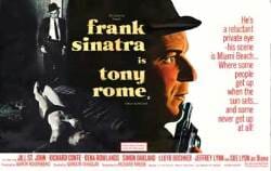 Poster for Tony Rome Movie