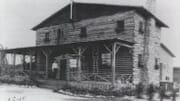 Exterior of Jungle Inn in 1921