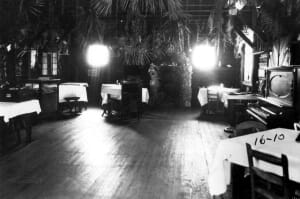 Inside of Jungle Inn in 1921