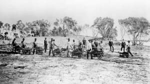 Ground Breaking for Royal Palm Hotel in 1896