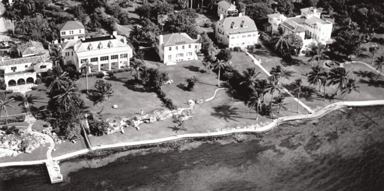 Aerial View of Millionaire's Row in 1948