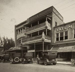 Merrick Building at 158 Flagler Street in 1921