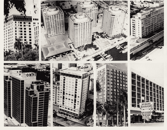 Compilation of Miami Buildings in 1979