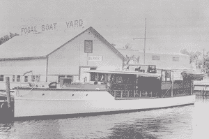 Fogal Boat Yard in 1937.