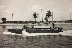 Boat built at MSC in 1958