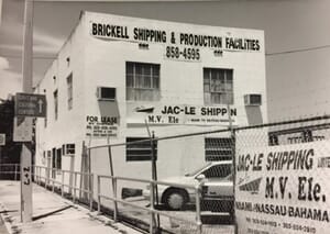 Brickell Shipping in 2000.