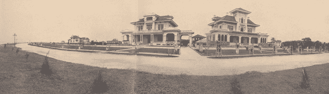 Chateau Reve and McGraw homes in 1920.