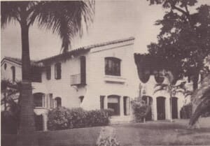 Front of La Casa Reposada in 1940.