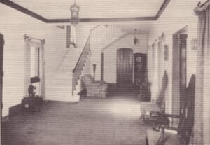 Entrance to La Casa Reposada in 1940.