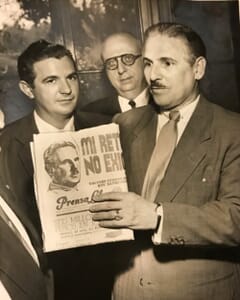 Carlos Prio Exiled in Miami in 1955.