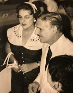 Carlos Prio and Wife in 1955.