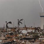 Homestead during Hurricane Andrew