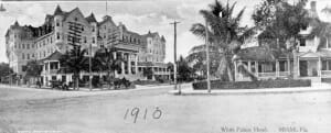 White Palace Hotel & Dr. Jackson Home in 1910