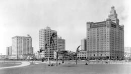 Watson Hotel from Bayfront Park in 1926.