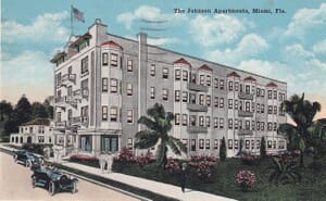 Johnson Apartments in 1920s