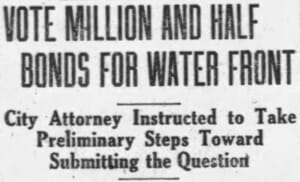 Headline in Miami News on January 16, 1920.