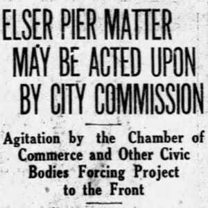 Headline in Miami News on June 12, 1923.