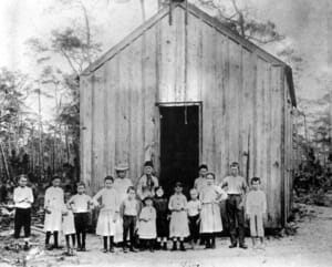 Sunday School in Coconut Grove in 1889