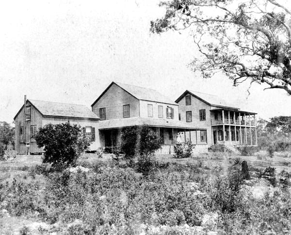 Peacock Inn in 1880s