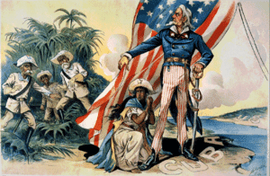 Cartoon of Spanish American War