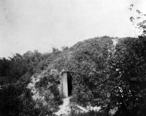 Remnants of Fort Brickell in 1900
