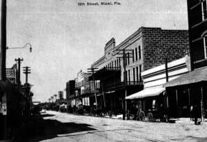 Twelfth (Flagler) Street in 1899