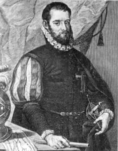 Portrait of Pedro Menendez de Aviles