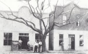 Brady's Grocery & Bank of Bay Biscayne in 1896.