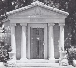 Belcher Mausoleum in 1998.