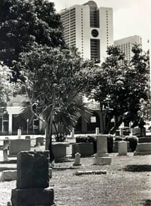 Miami City Cemetery in October of 1986.