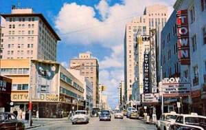 Flagler Street in 1954