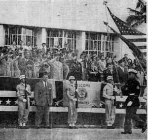 General MacArthur at American Legion Parade in 1951