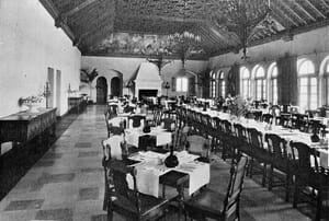 Surf Club dining room in 1931
