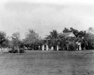 Tuttle's Fort Dallas home in 1900