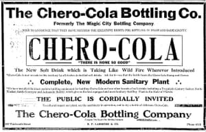 Ad in Miami Herald in 1915