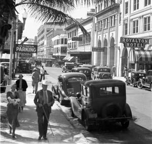 SE First Street on March 12, 1935