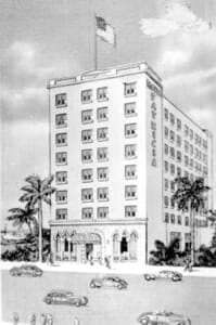 Patricia Hotel in 1953