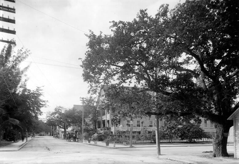 Avenue C Looking South in 1910