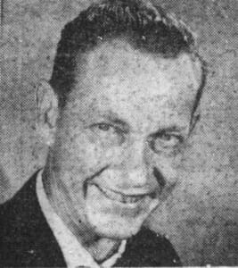 Architect Rufus Nims in 1956