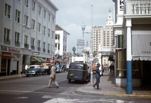 Short Street Looking North in 1945