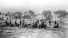 Preparing Grounds of Royal Palm Hotel in 1896