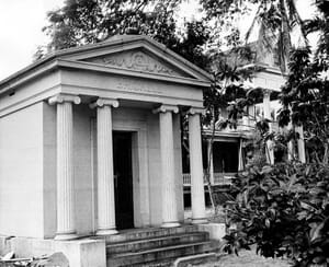 Brickell Mausoleum & Mansion in 1960