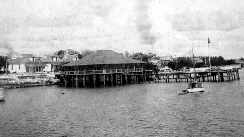 Biscayne Bay Yacht Club in 1910