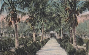 Postcard of Brickell Point in 1918