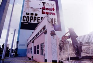 Demolition of Texaco in 1992