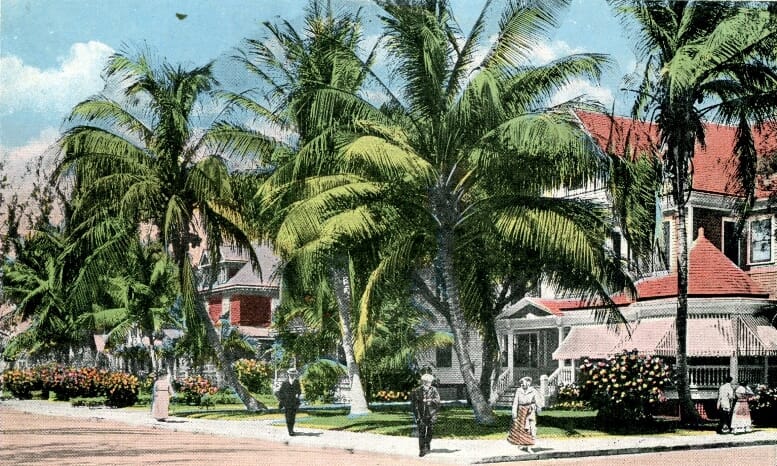 Postcard of Avenue B in Early 1900s