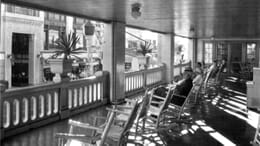 Urmey Hotel Balcony in 1934